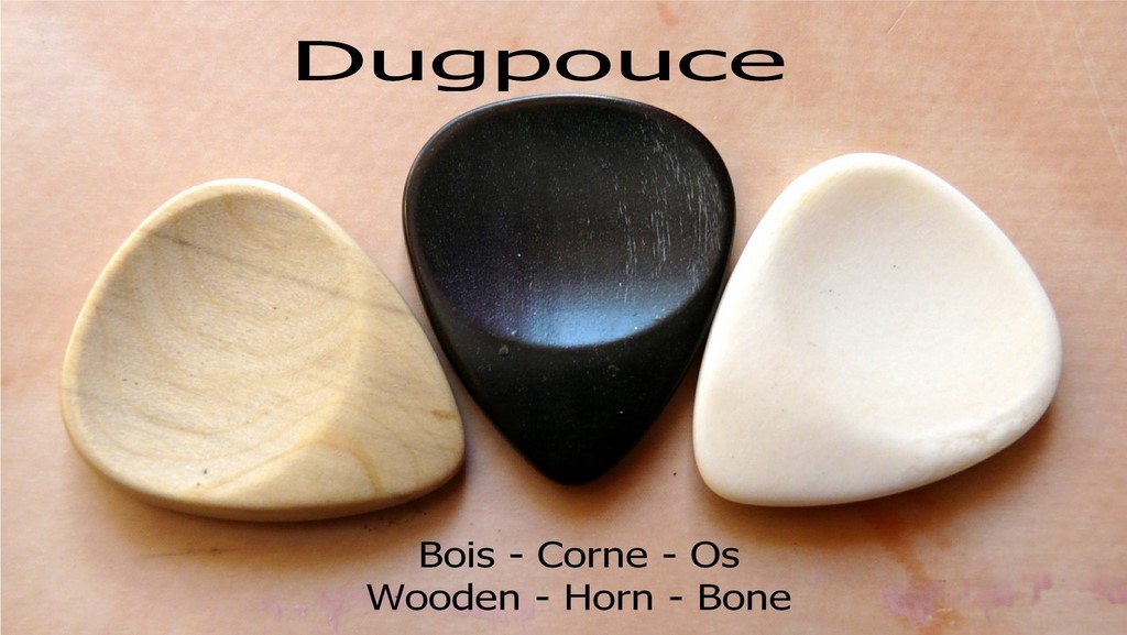 Médiator (plectre) En Os De Buffle - 1 Pièce, Qualité Premium Pour Guitare